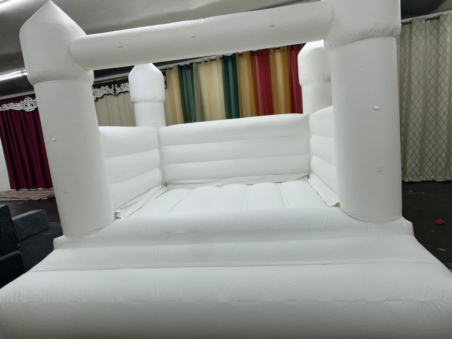 White Bounce House Inflatable